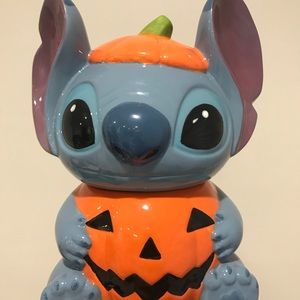Stitch Halloween cookie jar